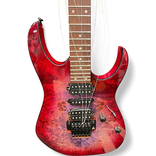 Used Ibanez RG470PB Red Eclipse Burst Solid Body Electric Guitar