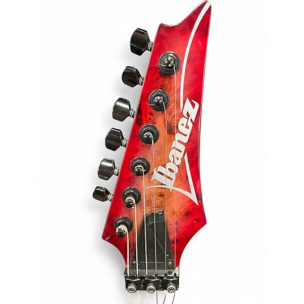 Used Ibanez RG470PB Red Eclipse Burst Solid Body Electric Guitar