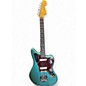 Used Fender American Professional Classic Jaguar Sherwood Green Metallic Solid Body Electric Guitar thumbnail