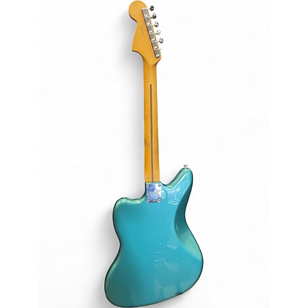 Used Fender American Professional Classic Jaguar Sherwood Green Metallic Solid Body Electric Guitar