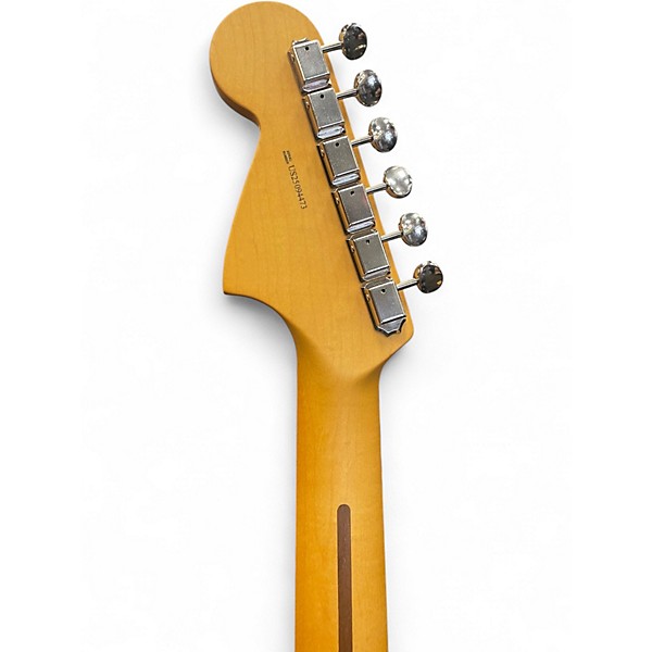Used Fender American Professional Classic Jaguar Sherwood Green Metallic Solid Body Electric Guitar