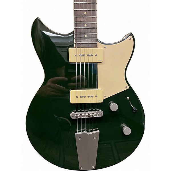 Used Yamaha Revstar RS502T Black and Green Solid Body Electric Guitar