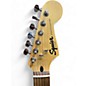 Used Squier Bullet Stratocaster Black and White Solid Body Electric Guitar