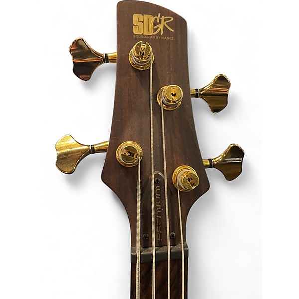 Used Ibanez SR1350B Dual Mocha Burst Flat Electric Bass Guitar