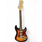 Used 2008 Fender Standard Stratocaster Brown Sunburst Solid Body Electric Guitar thumbnail