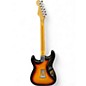 Used 2008 Fender Standard Stratocaster Brown Sunburst Solid Body Electric Guitar
