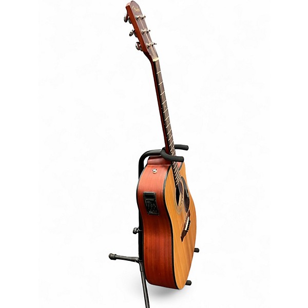 Used Fender CD100CE Natural Acoustic Electric Guitar
