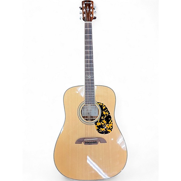 Used Alvarez MD60EBG Natural Acoustic Electric Guitar