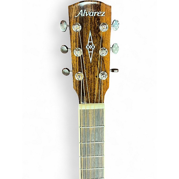 Used Alvarez MD60EBG Natural Acoustic Electric Guitar