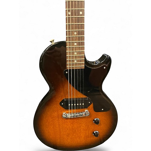 Used 2001 Gibson LES PAUL JUNIOR 2 Tone Sunburst Solid Body Electric Guitar