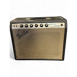 Vintage 1973 Fender Princeton REVERB Tube Guitar Combo Amp