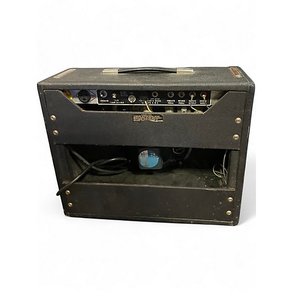 Vintage 1973 Fender Princeton REVERB Tube Guitar Combo Amp