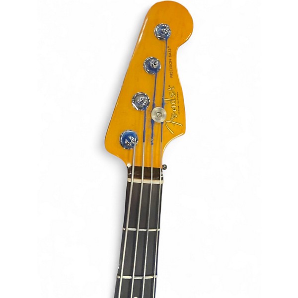 Used Fender American Professional II Precision Bass Olympic White Electric Bass Guitar