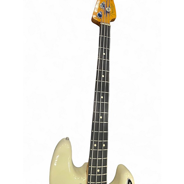 Used Fender American Professional II Precision Bass Olympic White Electric Bass Guitar