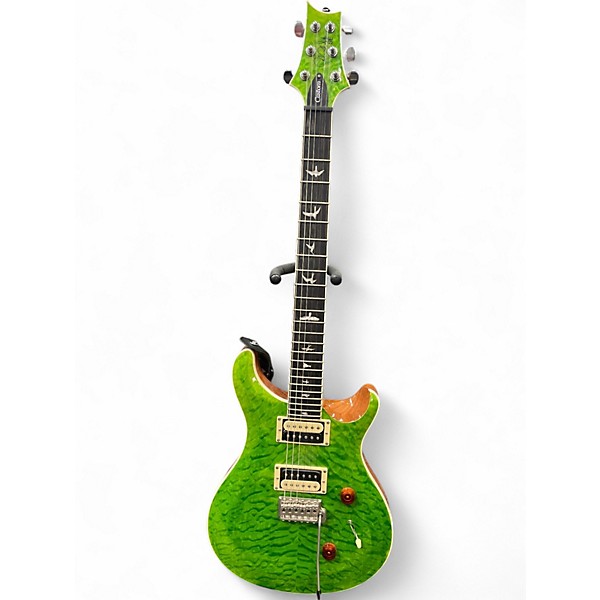 Used PRS custom Green Solid Body Electric Guitar
