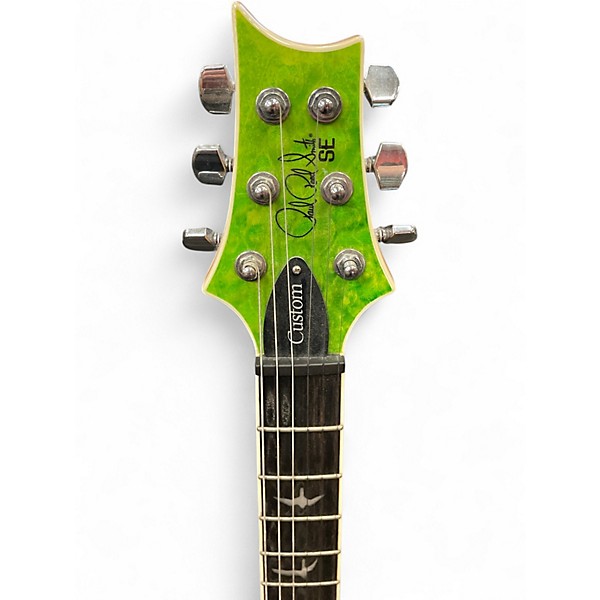 Used PRS custom Green Solid Body Electric Guitar