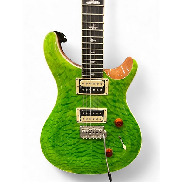 Used PRS custom Green Solid Body Electric Guitar