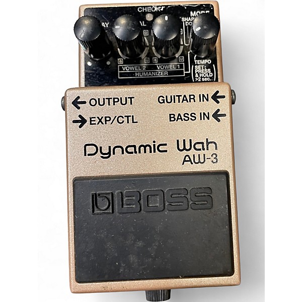 Used BOSS AW3 Dynamic Wah Effect Pedal