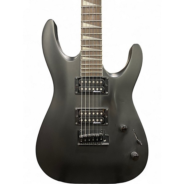 Used 2015 Jackson JS22 Dinky, DK, RW FB, SBK Satin Black Solid Body Electric Guitar
