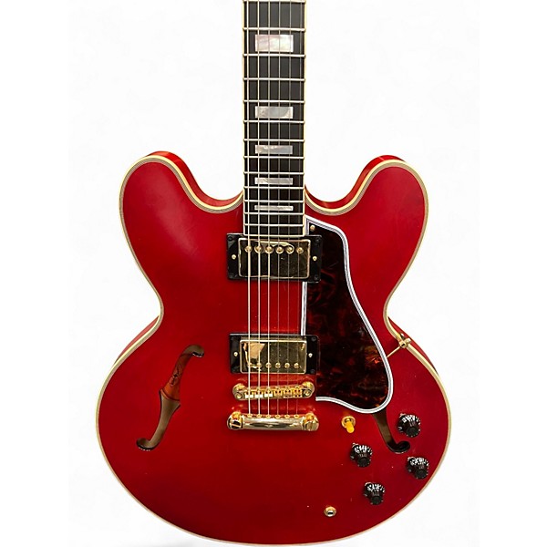 Used 2024 Epiphone Inspired by 1959 ES-355 Satin Cherry Hollow Body Electric Guitar