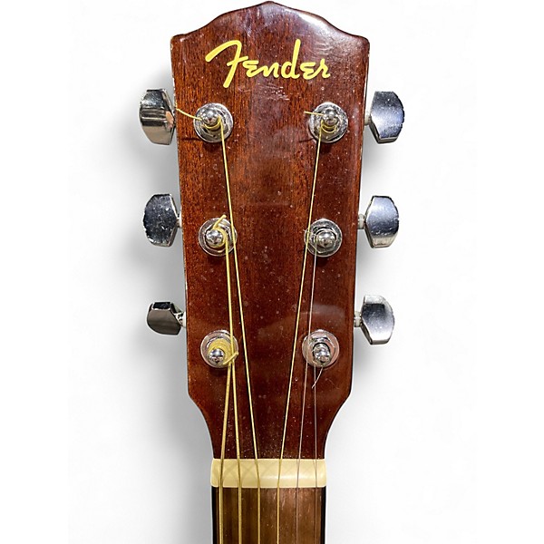 Used Fender cd60s mahogany Acoustic Guitar