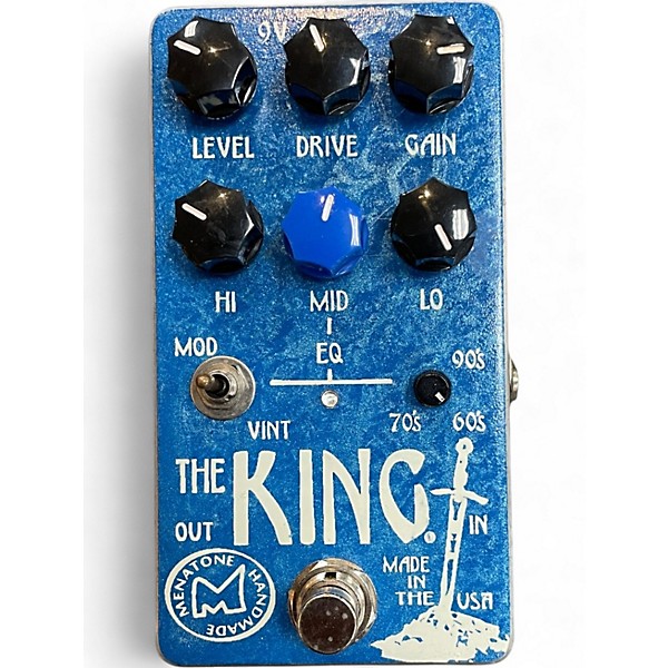 Used Menatone the king Effect Pedal