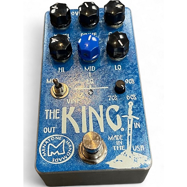 Used Menatone the king Effect Pedal