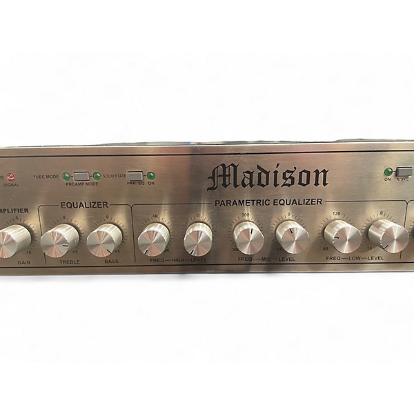 Used Madison E-600 Tube Bass Amp Head
