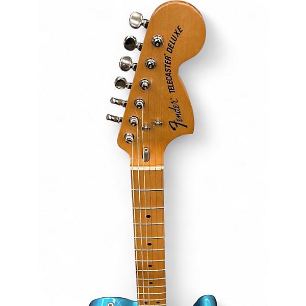 Used 2020 Fender Limited Edition Vintera '70s Telecaster Deluxe Lake Placid Blue Solid Body Electric Guitar