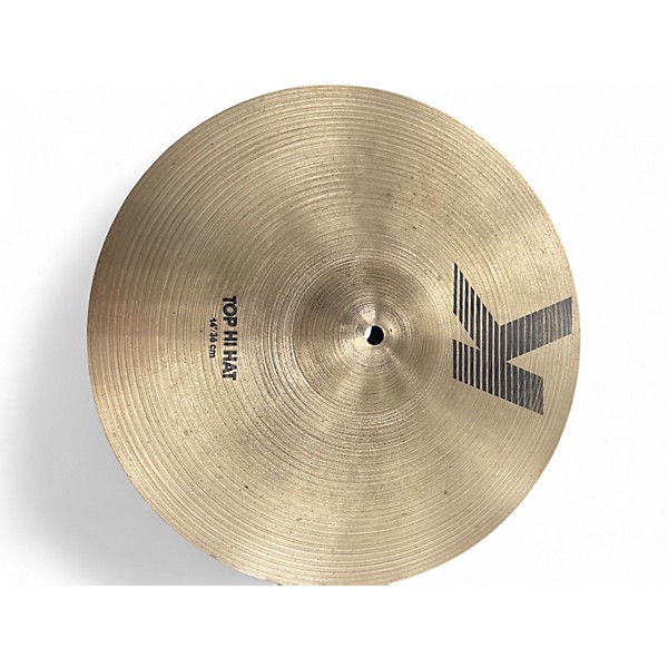 Used Zildjian 14in k dark hi hat pair Cymbal