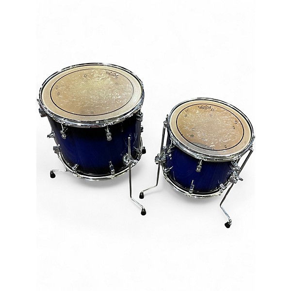 Used PDP by DW 6 Piece Concept Maple Blue Drum Kit