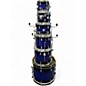 Used PDP by DW 6 Piece Concept Maple Blue Drum Kit