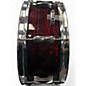 Used Pearl 14in SST LIMITED EDITION SNARE STRATA RED Drum