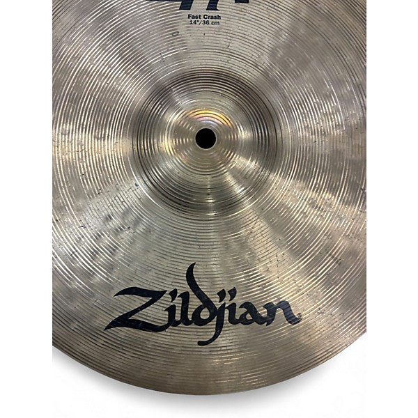 Used Zildjian 14in ZHT Fast Crash Cymbal
