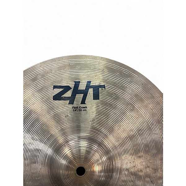 Used Zildjian 14in ZHT Fast Crash Cymbal