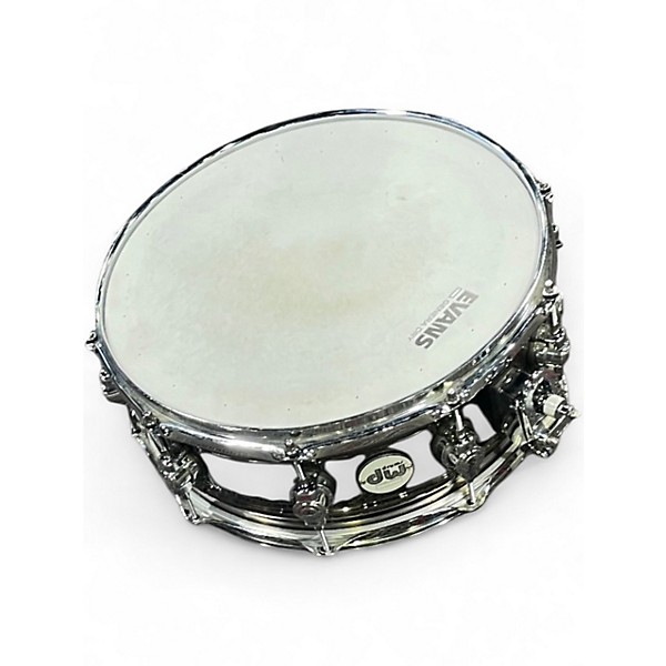 Used DW 14X5.5 Design Series Snare Black Chrome Drum