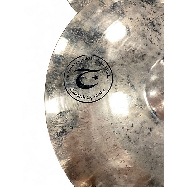 Used Turkish 14in META Brilliant Hi Hat Pair Cymbal