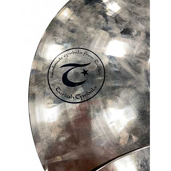 Used Turkish 14in META Brilliant Hi Hat Pair Cymbal