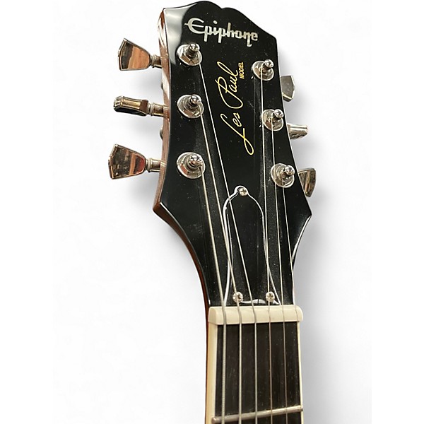 Used Epiphone Les Paul Modern Faded Pelham Blue Solid Body Electric Guitar