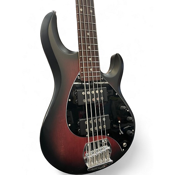 Used Sterling by Music Man SUB Series StingRay RAY5 HH Walnut Electric Bass Guitar