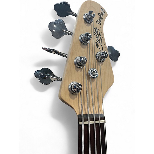 Used Sterling by Music Man SUB Series StingRay RAY5 HH Walnut Electric Bass Guitar