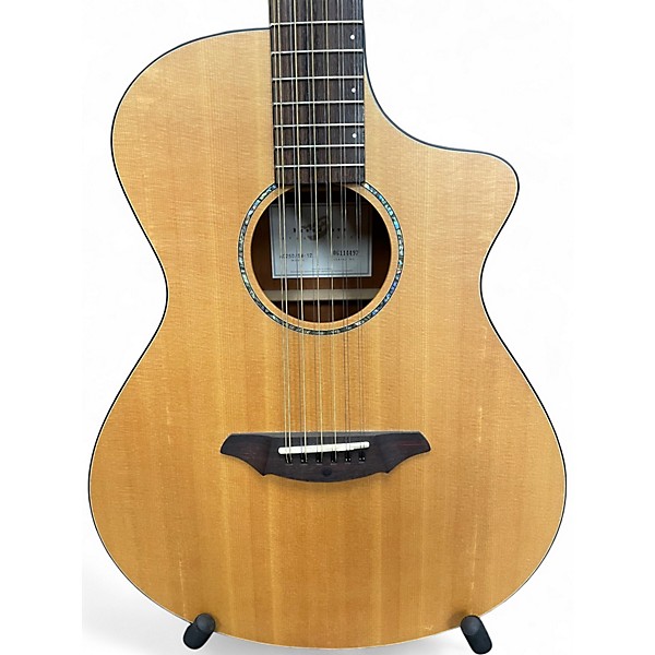 Used Breedlove AC250/SM-12 Natural 12 String Acoustic Electric Guitar
