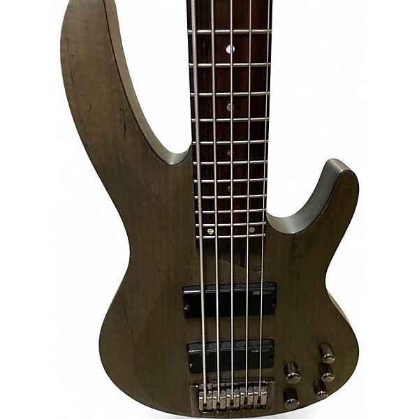 Used ESP LTD B205SM 5 String Natural Electric Bass Guitar