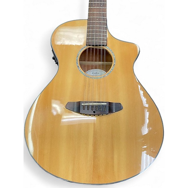 Used Breedlove Pursuit-12 Natural 12 String Acoustic Electric Guitar