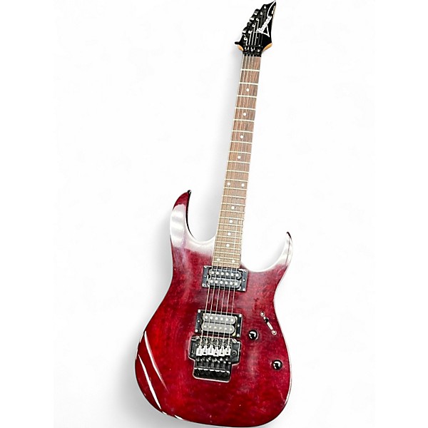 Used Ibanez RG320QS Red Solid Body Electric Guitar