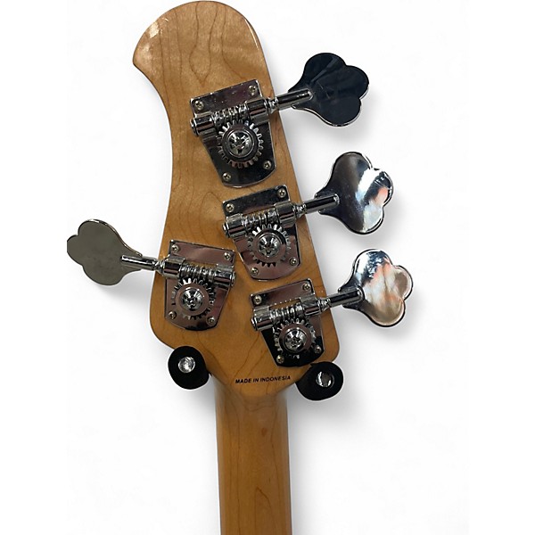 Used Sterling by Music Man Ray34 Honey Burst Electric Bass Guitar