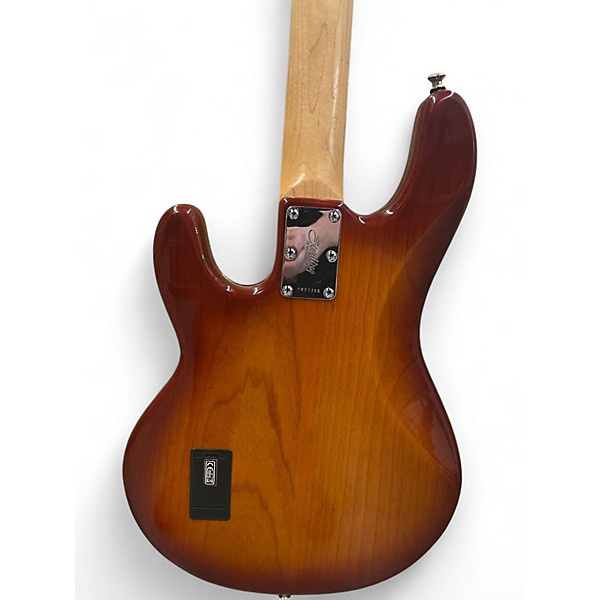 Used Sterling by Music Man Ray34 Honey Burst Electric Bass Guitar