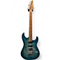 Used Leo Jaymez SOUNDCASTER Blue Burst Solid Body Electric Guitar thumbnail