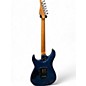 Used Leo Jaymez SOUNDCASTER Blue Burst Solid Body Electric Guitar