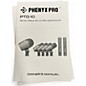 Used Phenyx Pro PTD- 10 W 2 MIC ADD ON Drum Microphone